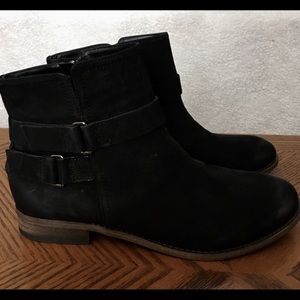 Franco Sarto Black Ankle Boot